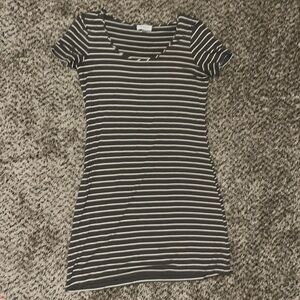 Calvin Klein green tshirt dress